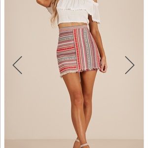 Showpo mini skirt